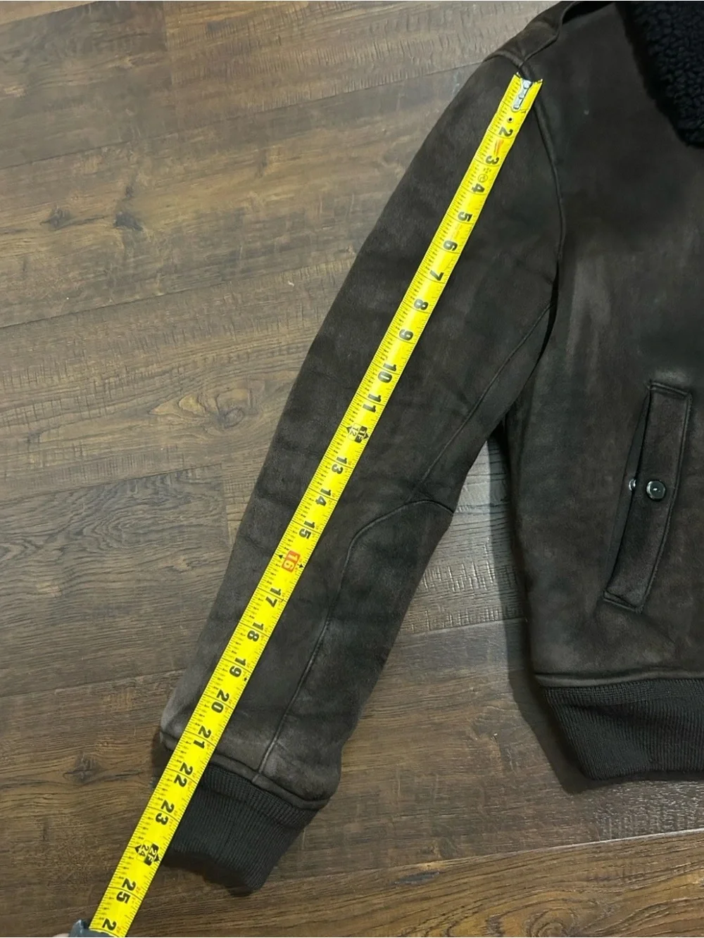 Ralph Lauren Suede shearing Leather Jacket size M